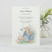 Einladung von OsterPeter Rabbit (Stehend Vorderseite)