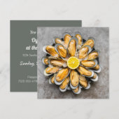 Einladung von Oyster Platter (Vorne/Hinten)