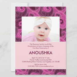 Einladung von Paisley Annaprashan (First Rice)