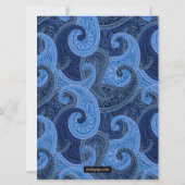 Einladung von Paisley Annaprashan (First Rice) (Rückseite)