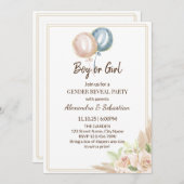 Einladung von Pampa Grass Gender (Vorne/Hinten)