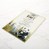 Einladung von Panda Hug Foil (Gedreht)