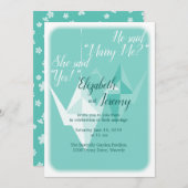 Einladung von Papierkran (Vorne/Hinten)