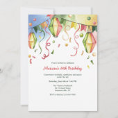 Einladung von Papierlaternen (Vorderseite)