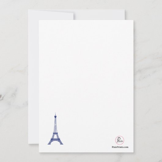 Einladung von Paris (Rückseite)