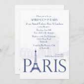 Einladung von Paris (Vorne/Hinten)