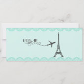 Einladung von Paris, Einladung von Custom Paris (Rückseite)