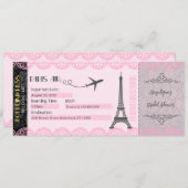 Einladung von Paris, Pariser Themenparteitag (Vorne/Hinten)