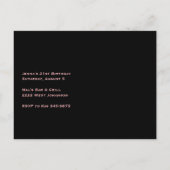 Einladung von Partini (Rückseite)