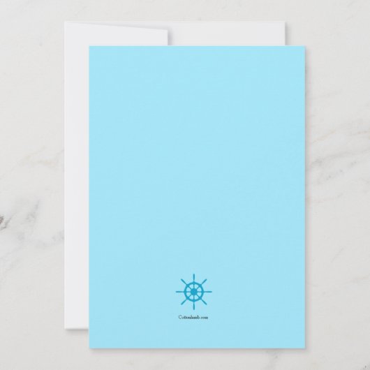 Einladung von Party (Rückseite)