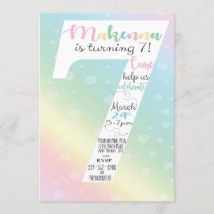 Einladung von Pastel Birthday