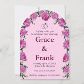 Einladung von Peony. Einladung (Vorderseite)