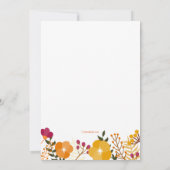 Einladung von Perky Borders (Rückseite)