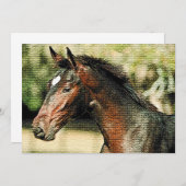 Einladung von Pferdemosaiken (Vorne/Hinten)