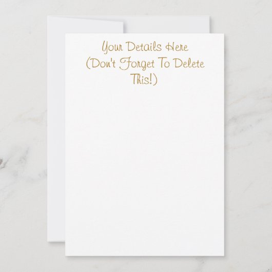 EINLADUNG VON PFERDEN (Rückseite)