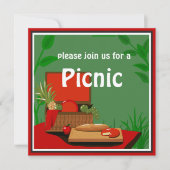 Einladung von Picnic Basket (Vorderseite)