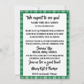 Einladung von PIG PICKIN (Rückseite)