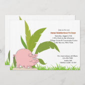 Einladung von Pig Roast (Vorne/Hinten)