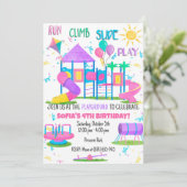 Einladung von Pink Playground Girls (Stehend Vorderseite)