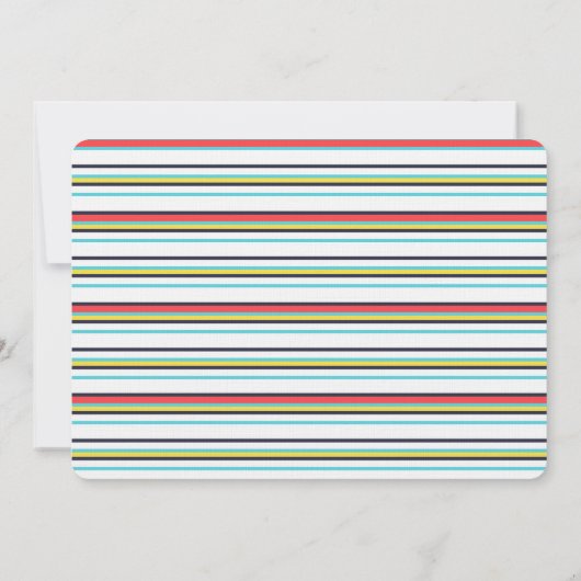 Einladung von Pinwheel Themed Birthday - farbenfro (Rückseite)