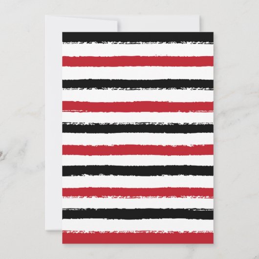 Einladung von Pirate Birthday (Rückseite)