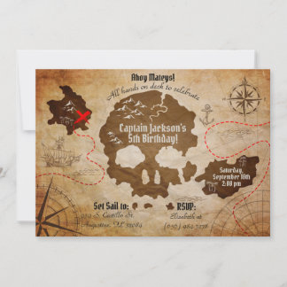 Einladung von Pirate Map