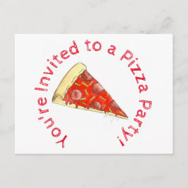 Einladung von Pizza Party Child zum Geburtstag