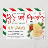 Einladung von Pjs und Pancakes (Vorne/Hinten)
