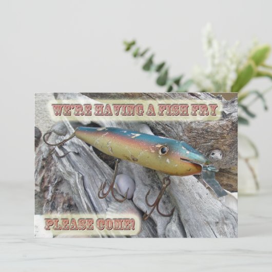 Einladung von Point Jude Cape Codder Fish Fry (Stehend Vorderseite)