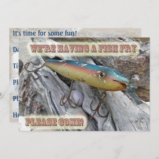 Einladung von Point Jude Cape Codder Fish Fry (Vorne/Hinten)