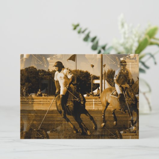 Einladung von Polo (Stehend Vorderseite)