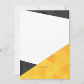 Einladung von Polygon Foto (Rückseite)