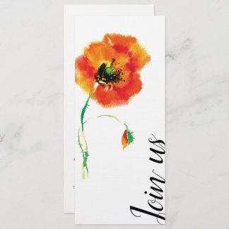 Einladung von Poppy Wedding
