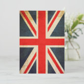 Einladung von Posh Union Jack Custom (Vertikal) (Stehend Vorderseite)