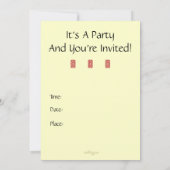 Einladung von Posh Union Jack Custom (Vertikal) (Rückseite)