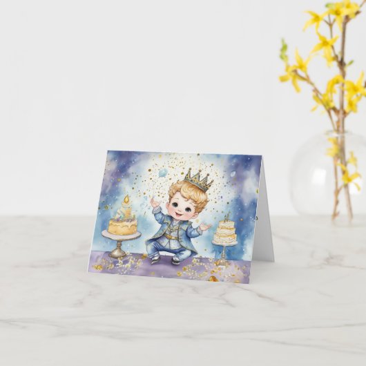 Einladung von Prince Birthday (Gelbe Blume)