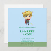 Einladung von Prince Birthday (Vorne/Hinten)