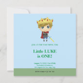 Einladung von Prince Birthday (Vorderseite)