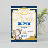 Einladung von Prince Birthday Foil (Stehend vorne)