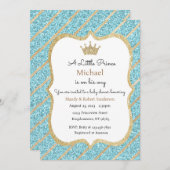 Einladung von Prince, Kinderdusche (Vorne/Hinten)