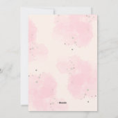 Einladung von Princess Birthday (Rückseite)