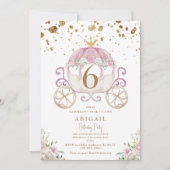 Einladung von Princess Birthday (Vorderseite)