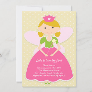 Einladung von Princess Birthday