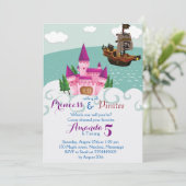 Einladung von Princess Pirate (Stehend Vorderseite)