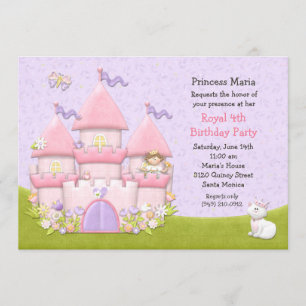 Einladung von Prinzessin Birthday Party
