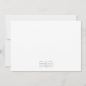 Einladung von Prinzessin Birthday Party (Rückseite)