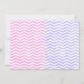 Einladung von Prinzessin und Unicorn zum gemeinsam (Rückseite)