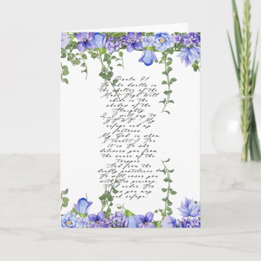 Einladung von Psalm 91 (Vorderseite)