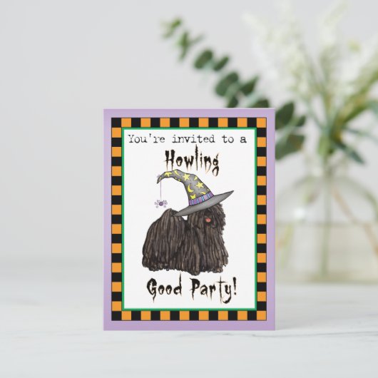 Einladung von Puli Witch (Stehend Vorderseite)
