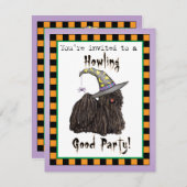 Einladung von Puli Witch (Vorne/Hinten)